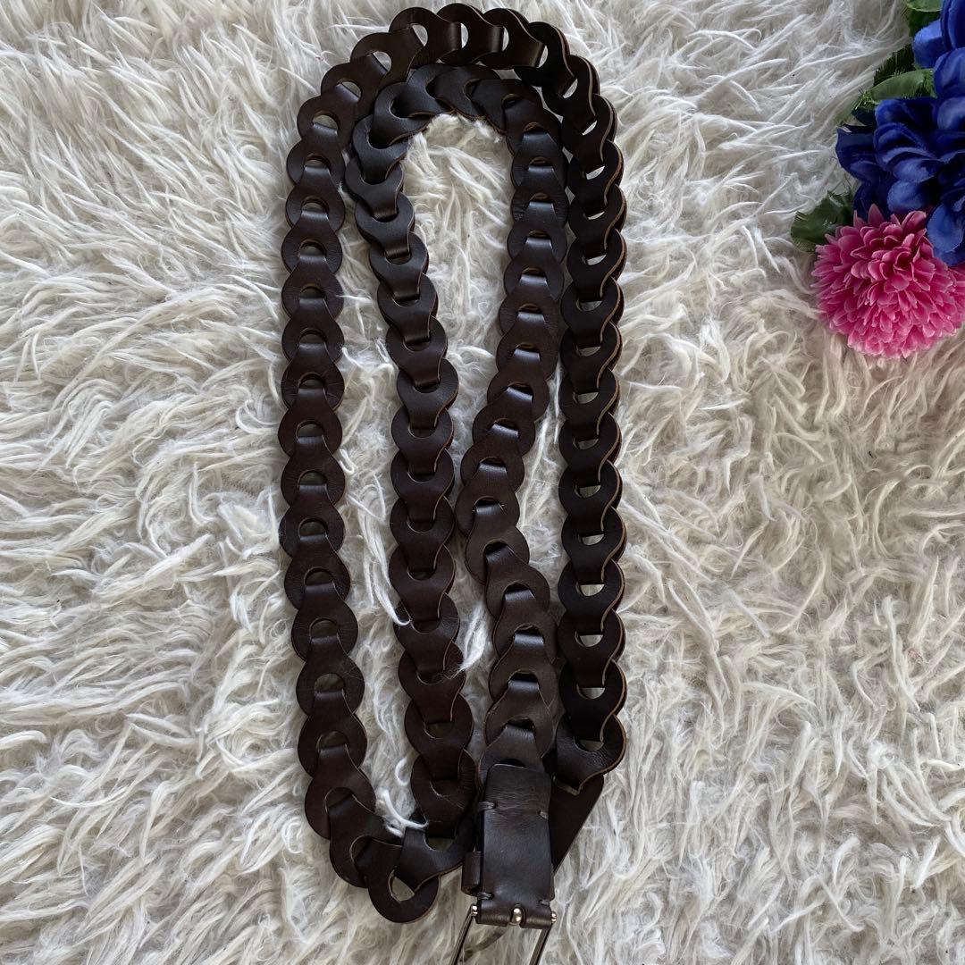 小物 lidnm Llife LEATHER CHAIN BELT
