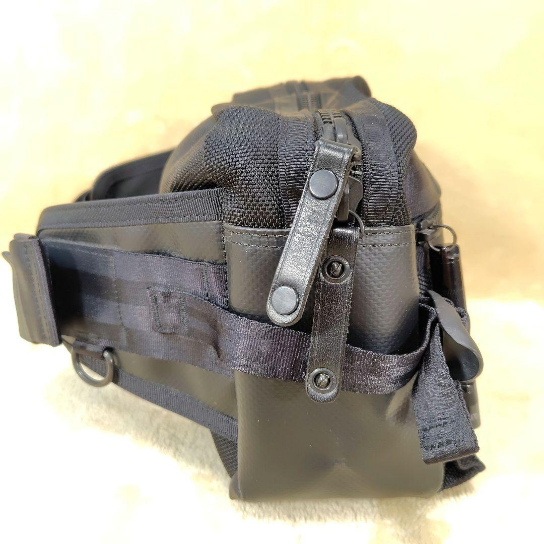 訳あり 極美品 PORTER ポーター HEAT ヒート ウエストバッグ 黒色