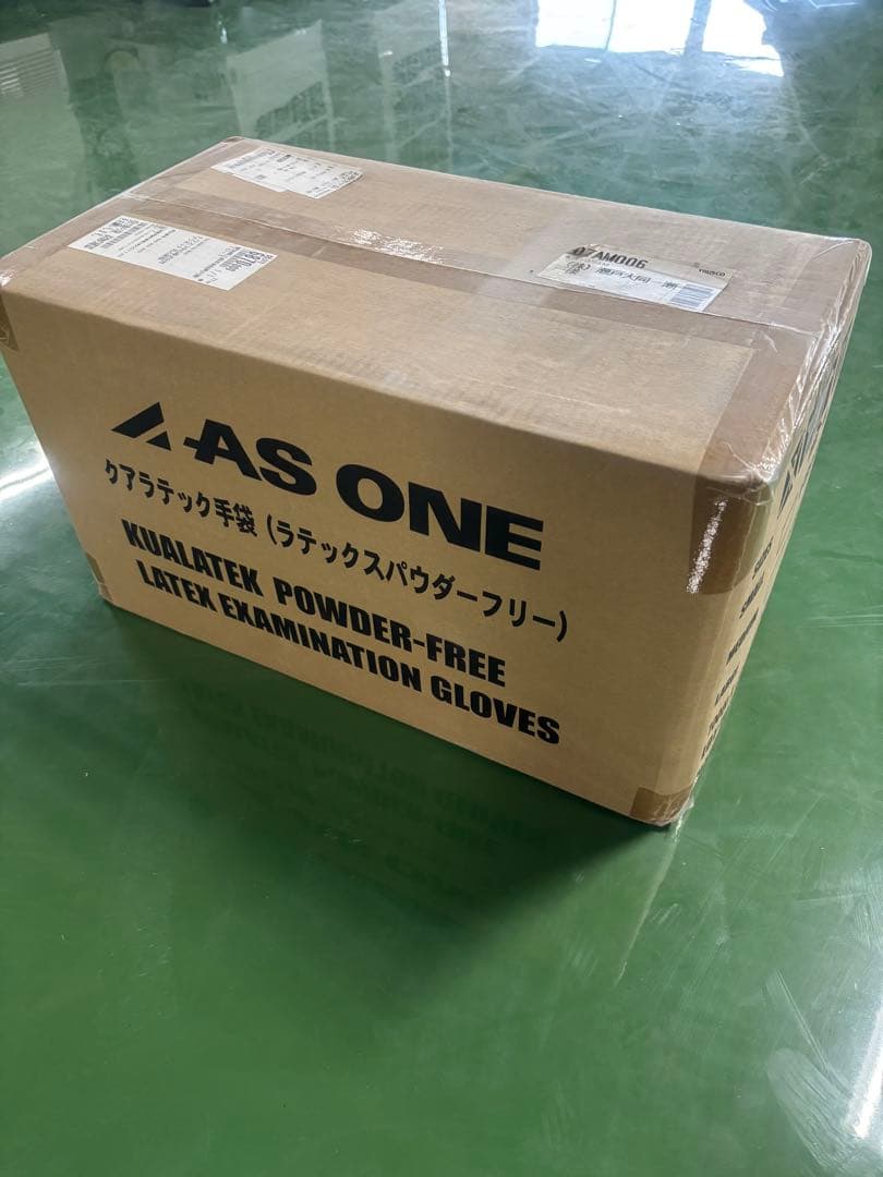 クアラテック手袋ＤＸパウダーフリー　Ｌ　品番8-4053-01 10箱