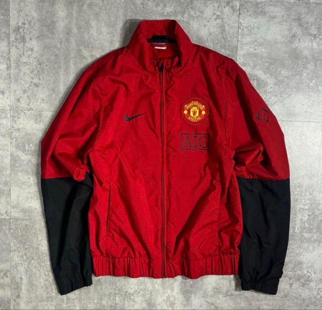 マンチェスター・ユナイテッド フルジップジャケット レッド/ブラック