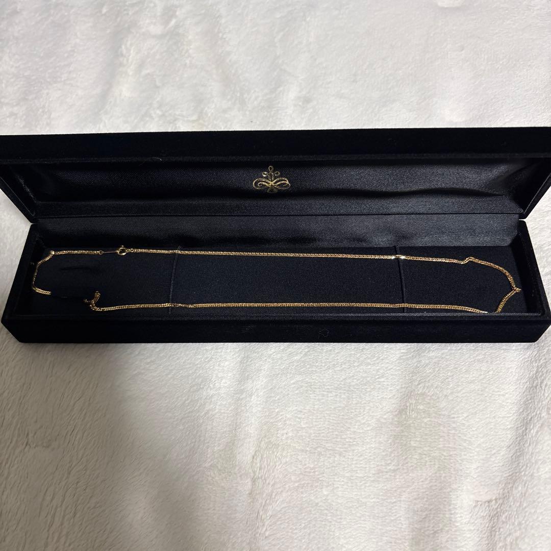 FAIRY CULLET 18金 ネックレス 50cm 6面W 5g