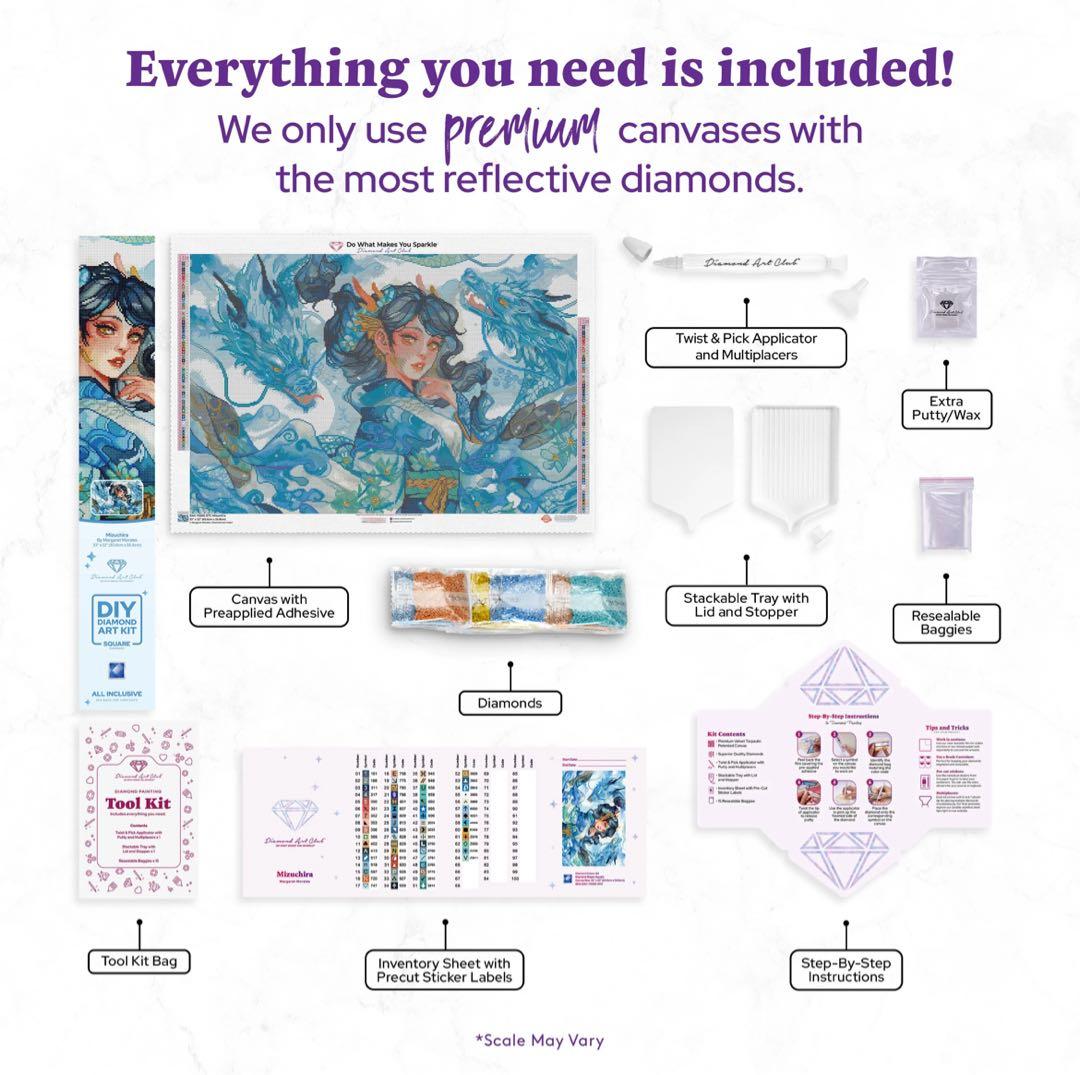 ダイヤモンドアートクラブ Mizuchira DAC