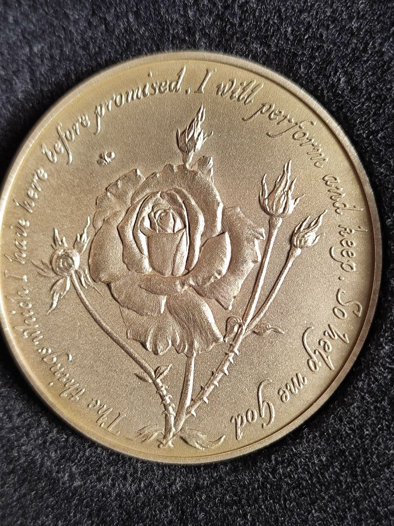 希少シルバー1977 イギリス エリザベス ジュビリー 大型 銀 メダル