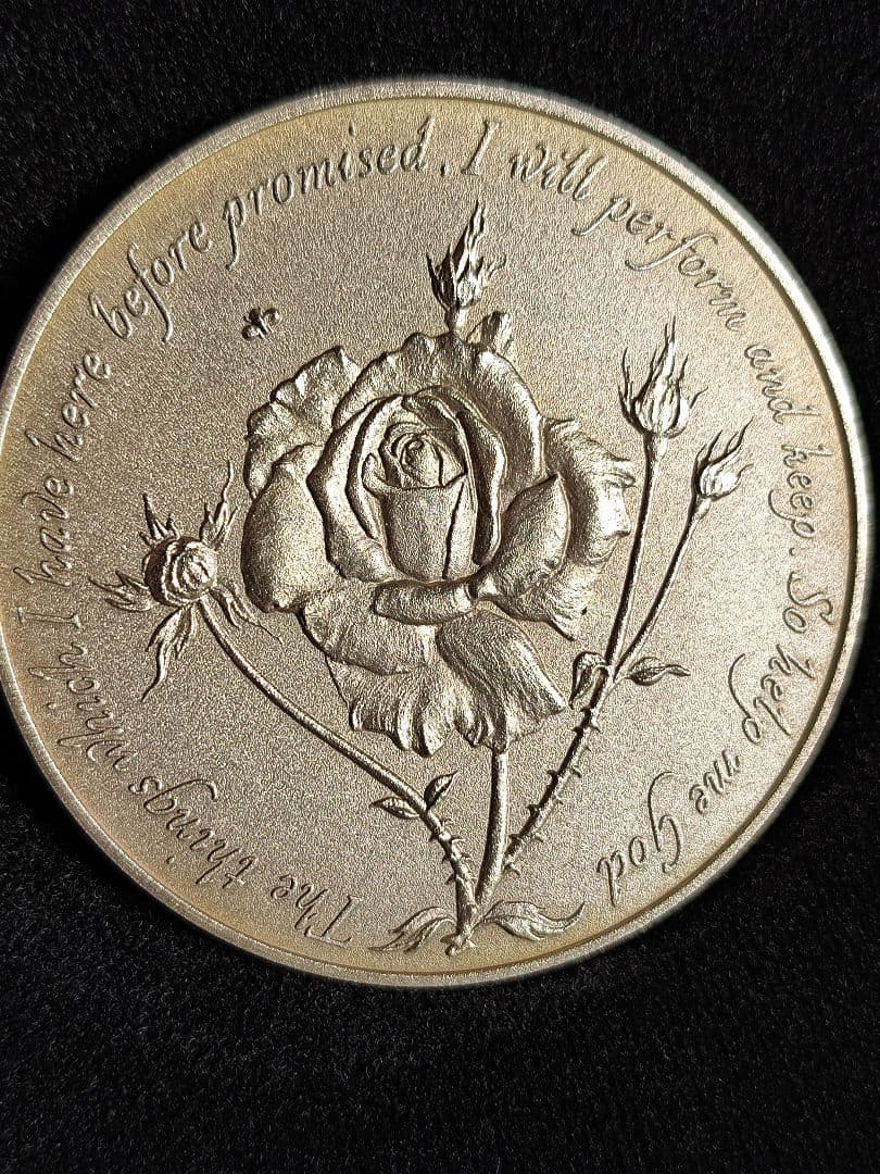 希少シルバー1977 イギリス エリザベス ジュビリー 大型 銀 メダル