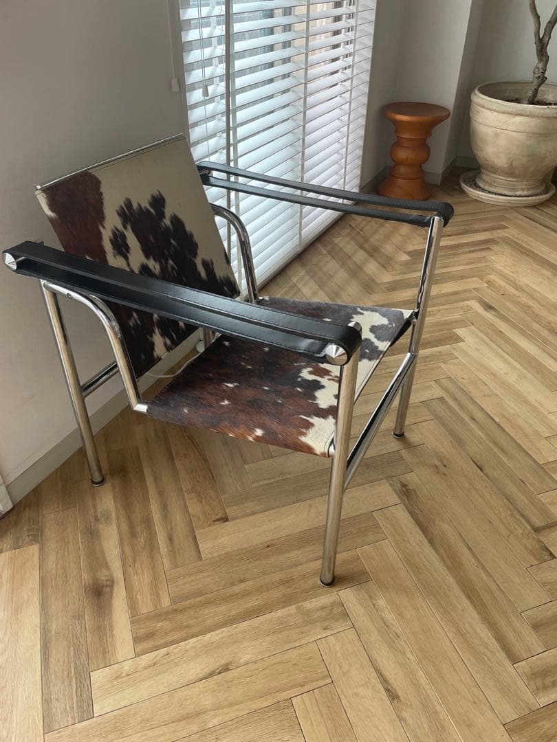 LC1 ルコルビジェ　スリングチェア　リプロダクト　LEATHER FORM製