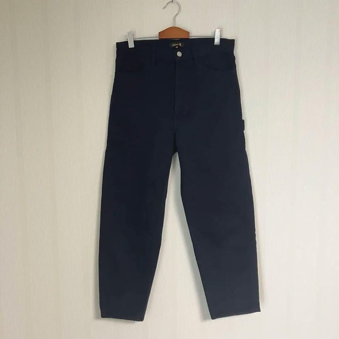 Drawerドゥロワー　コットンシルクデニムペインターパンツ　38 日本製