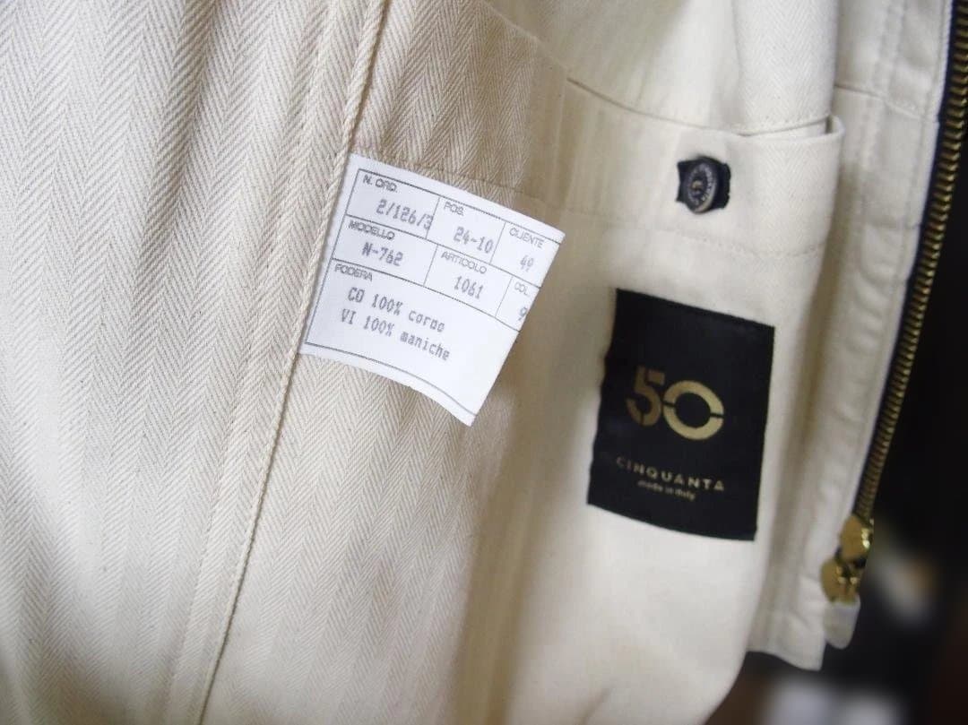 ドゥーズィエムクラス　新品タグ付き　CINQUANTA レザーブルゾン