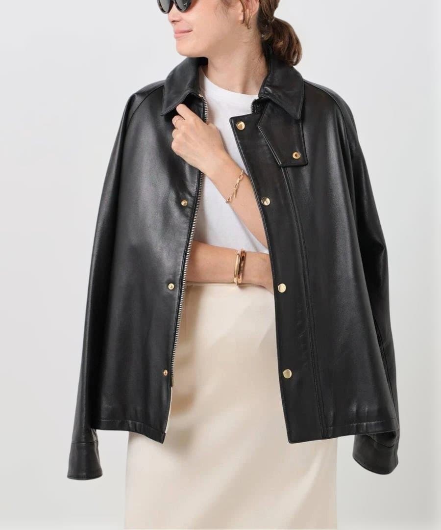 ドゥーズィエムクラス　新品タグ付き　CINQUANTA レザーブルゾン