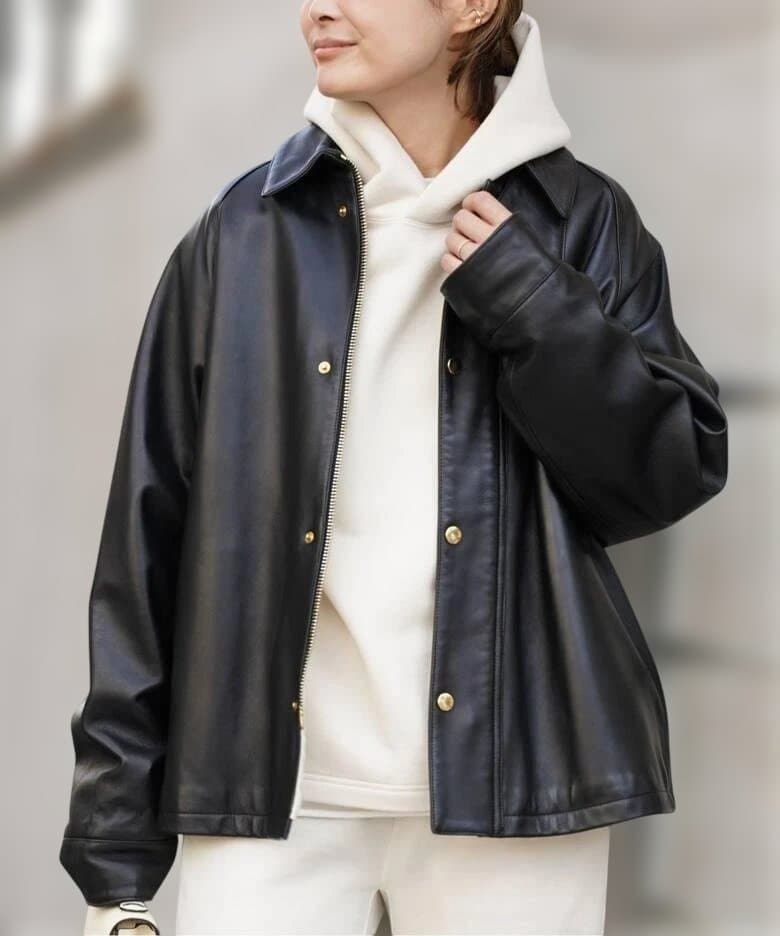 ドゥーズィエムクラス　新品タグ付き　CINQUANTA レザーブルゾン