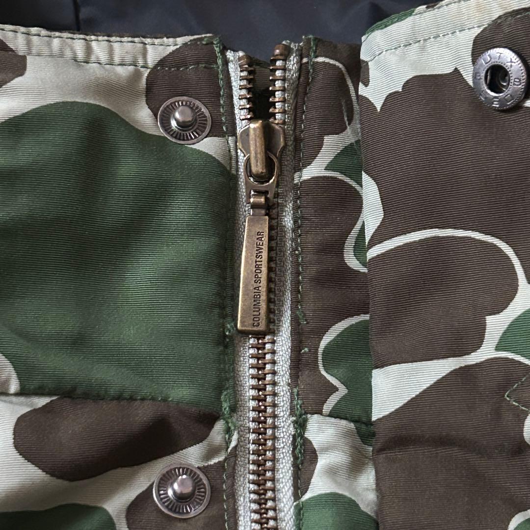 00s コロンビア チタニウム ダックハンターカモ　マウンテンパーカー 迷彩