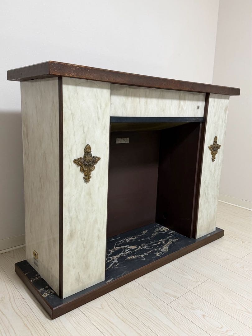 ナショナル マントルピース 暖炉風 飾り棚 インテリア アンティーク調