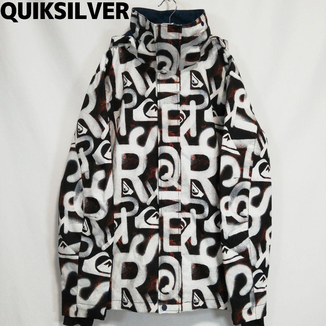 QUIKSILVER ロゴ メンズ スノボウェア ジャケット クイックシルバー