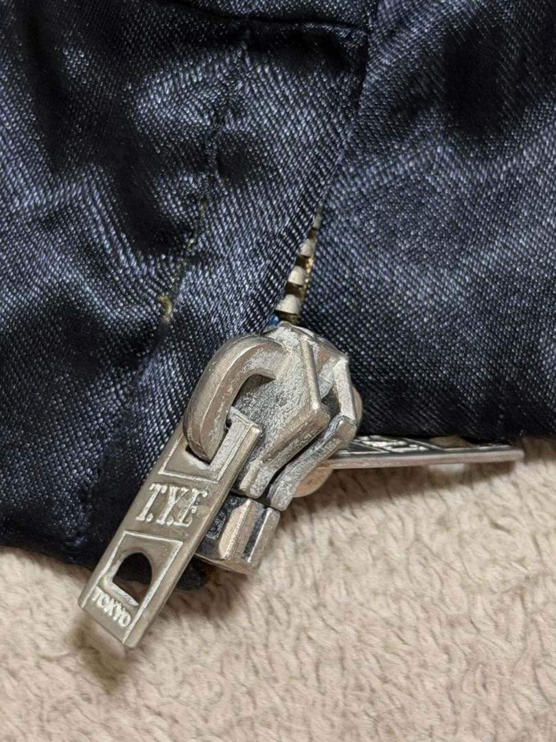 ２面用 テーラー東洋 龍 富士山 地図 日本限定 スカジャン vintage