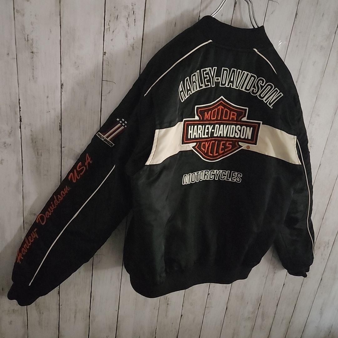 【人気】ハーレーダビットソン レーシングジャケット