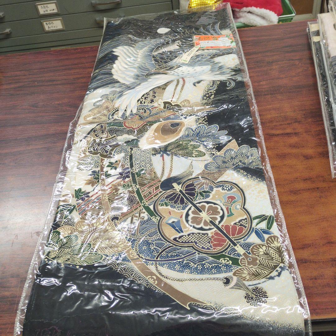 七五三用 正絹 男の子着物熨斗目未使用訳あり