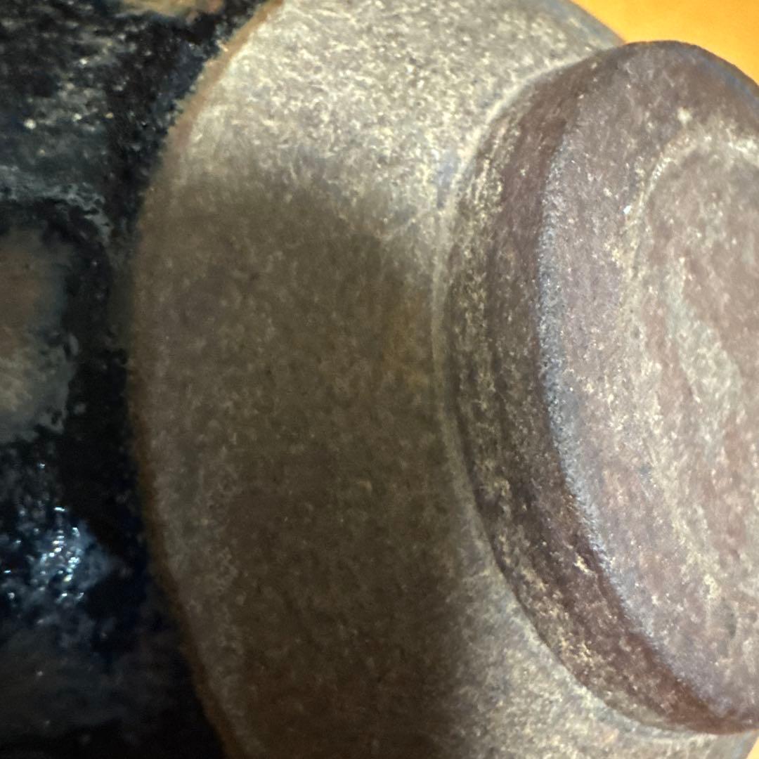 宋代 茶碗 黒釉 鉄銹斑 曜变天目綺麗で珍しい斑釉の天目茶碗