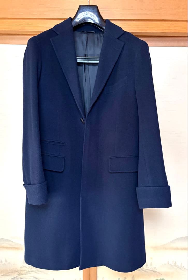 ユニバーサルランゲージ×FORZA STYLE 別注 干場 超絶コート ネイビー