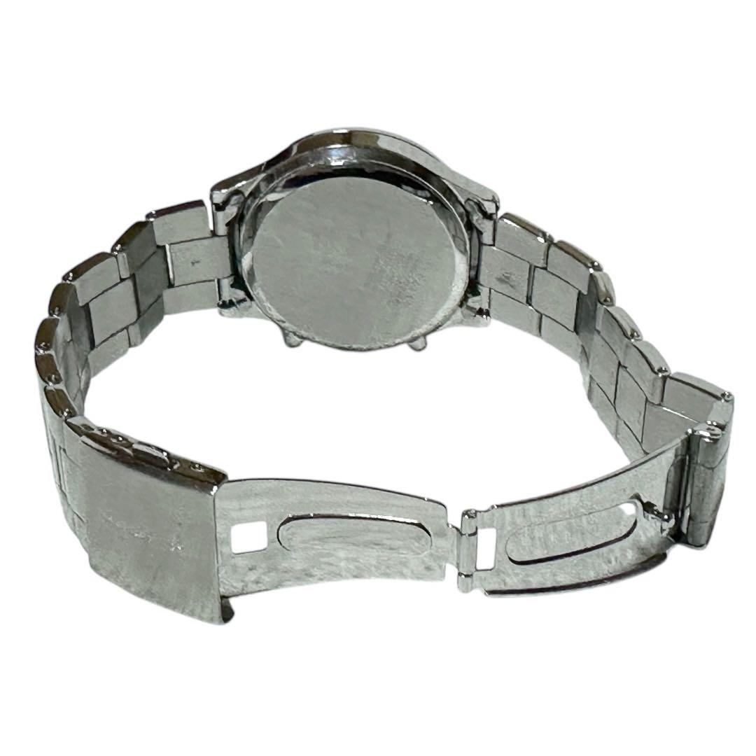 美品☆トカゲアニエスベーソーラークロノグラフ★agnes b.レザール