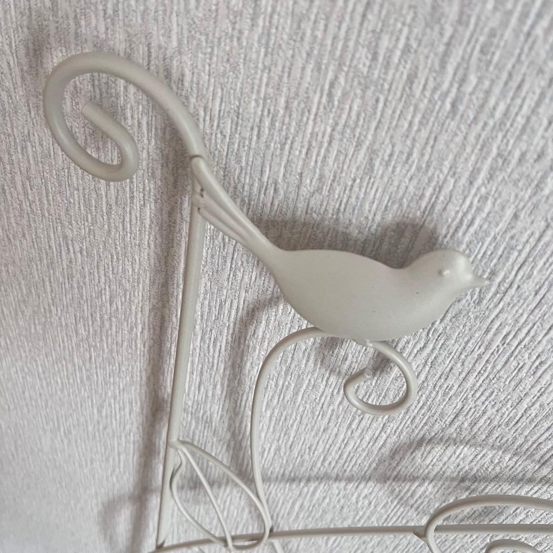 スワンでお願いします。アイアンホワイトwelcomeフェンス１枚ラストです