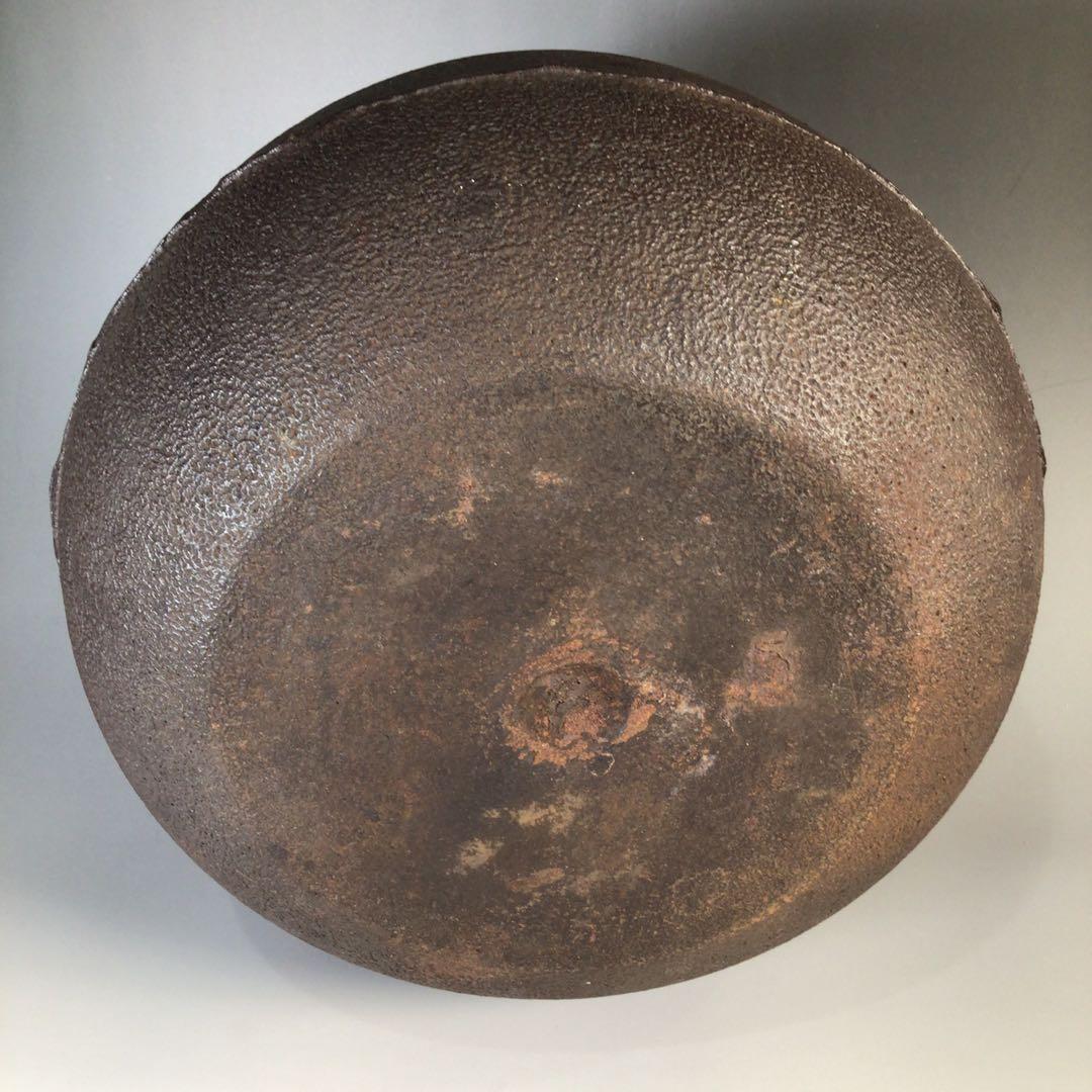 Ｍ４７７　茶釜　『釜師　佐藤清光造』『丸釜』　共箱　茶道具