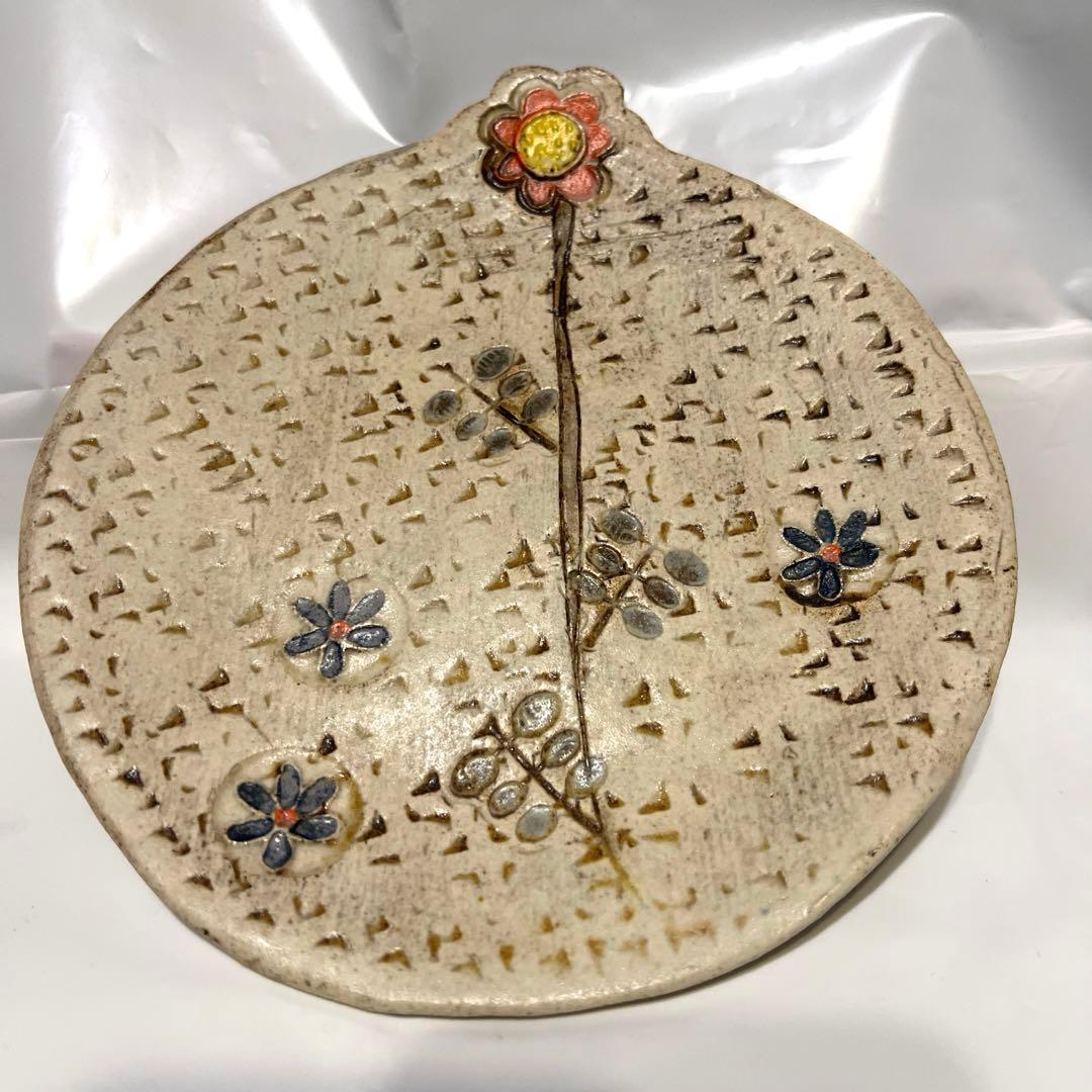 本田あつみ　ワイルドフラワープレート