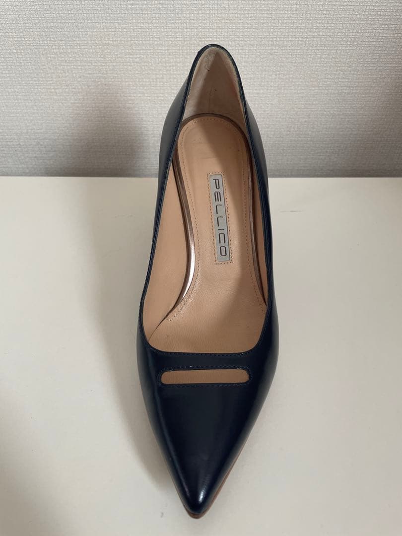 PELLICO パンプス　ネイビー　351/2
