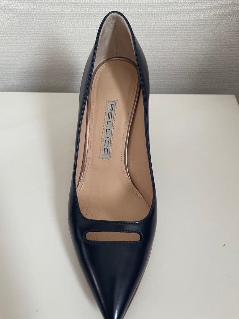 PELLICO パンプス　ネイビー　351/2