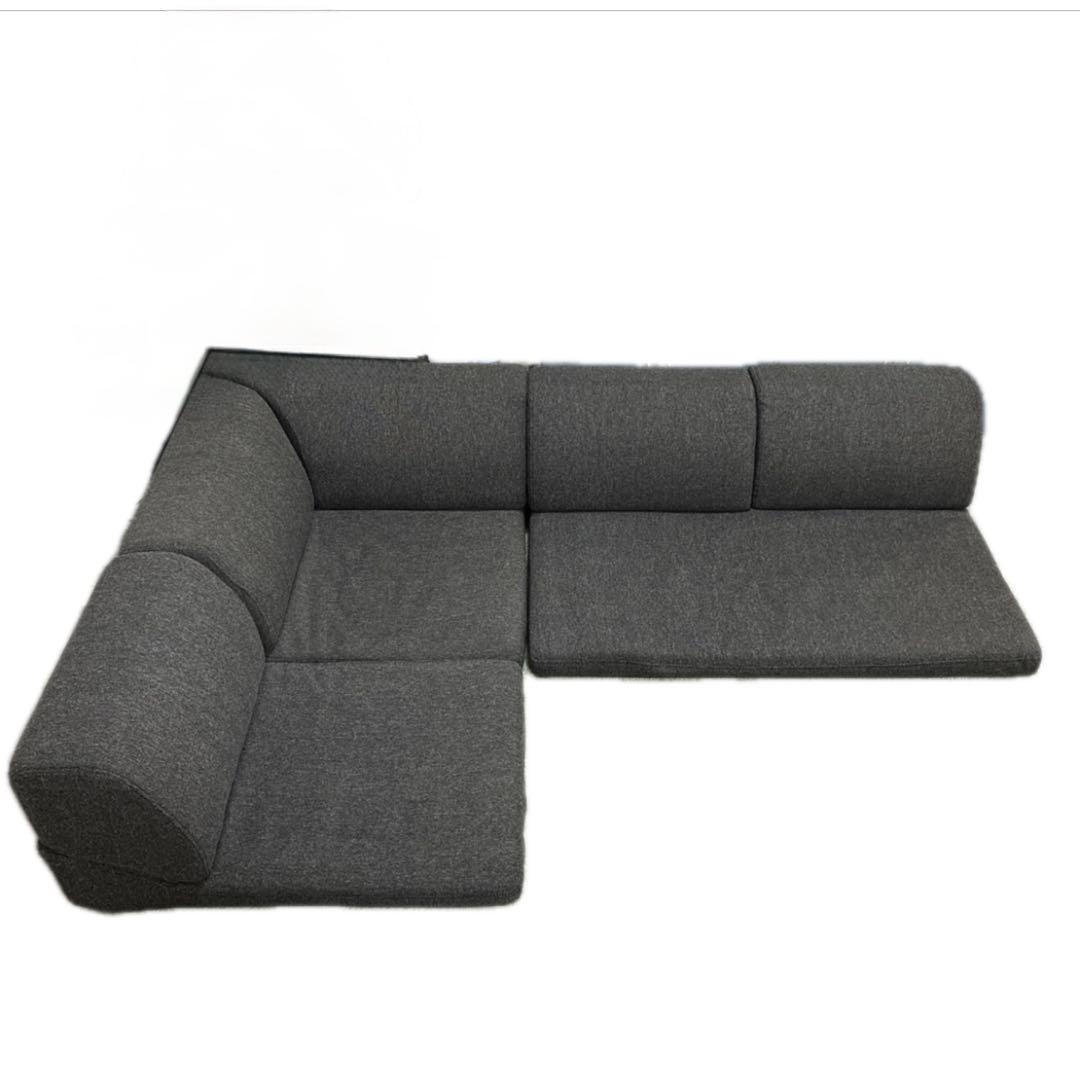 引き取り限定　モダンデコ購入　ローソファー　3点セット　コーナー