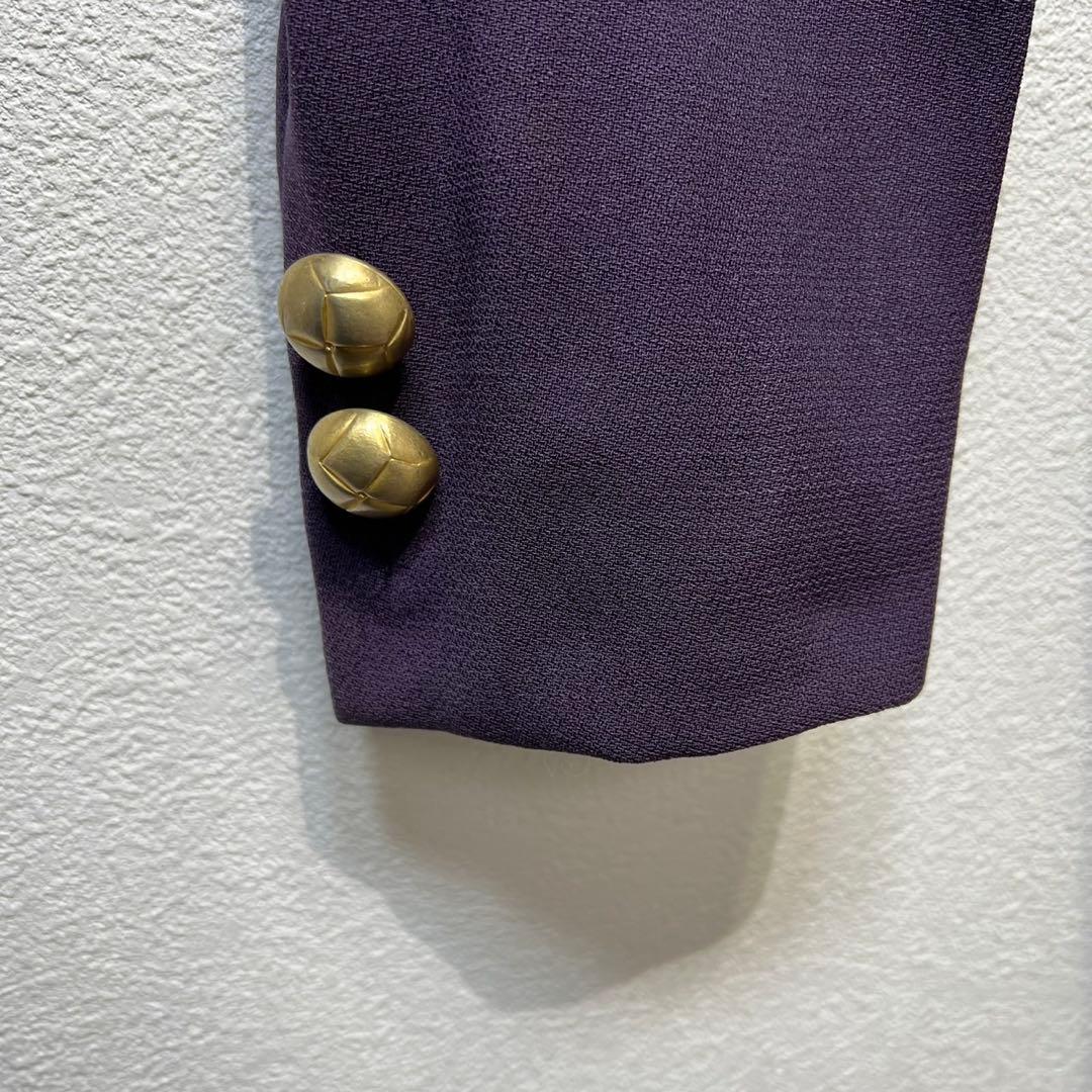 希少 GUCCI トムフォード期 ウール コクーン ゴールドボタン ロングコート