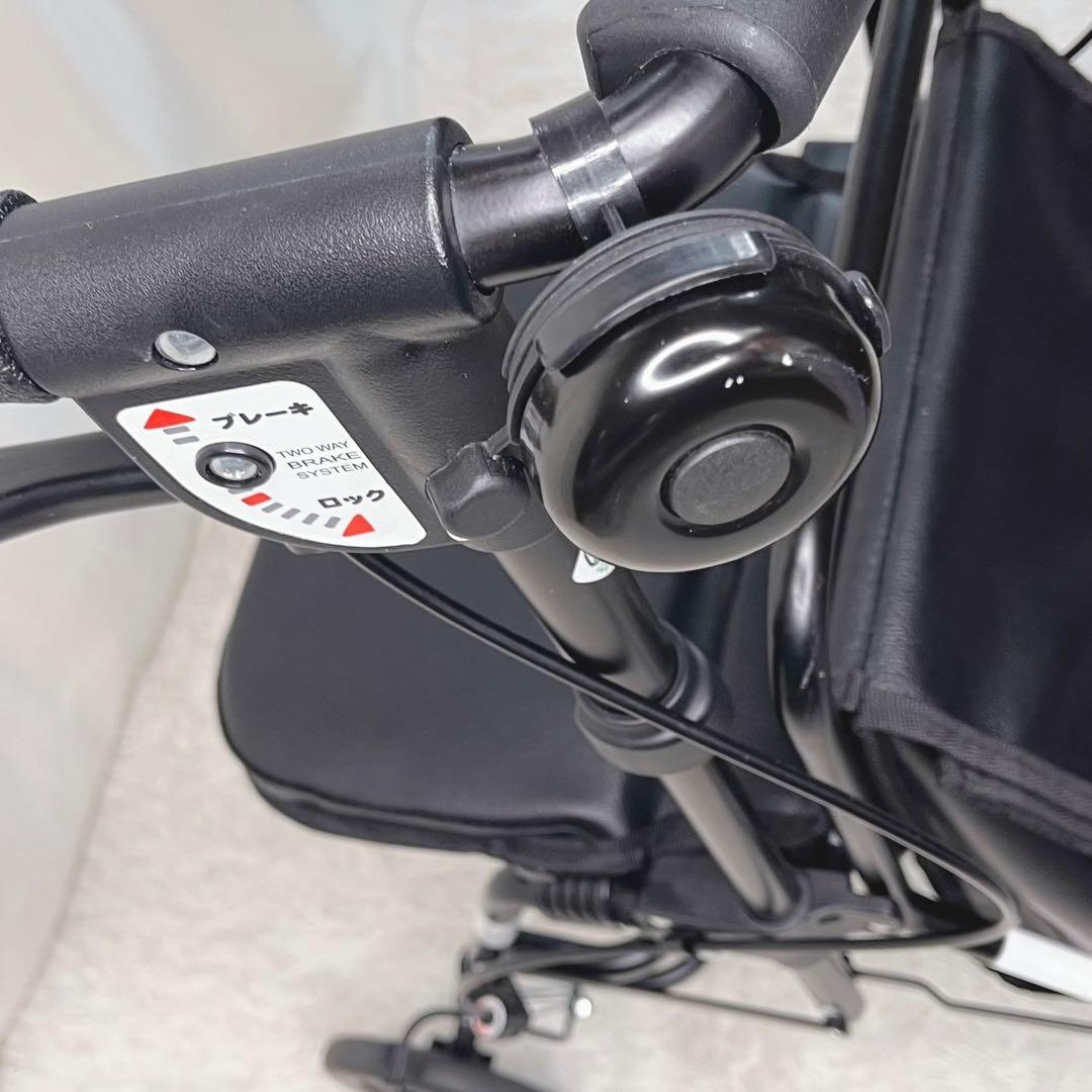 ✨極美品✨ 島製作所　シルバーカー　エアウォーカー　保冷バックタイプ　レザー