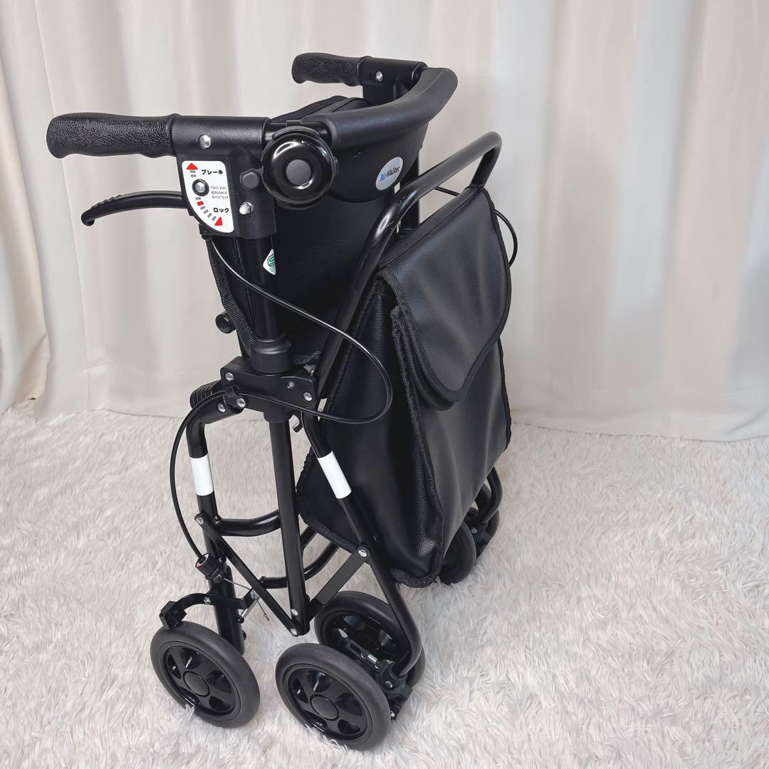 ✨極美品✨ 島製作所　シルバーカー　エアウォーカー　保冷バックタイプ　レザー