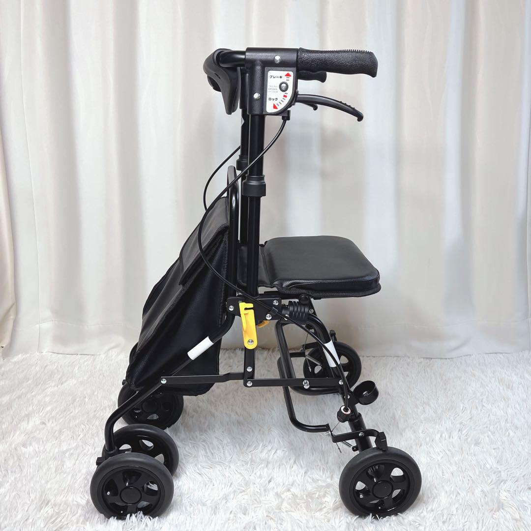 ✨極美品✨ 島製作所　シルバーカー　エアウォーカー　保冷バックタイプ　レザー