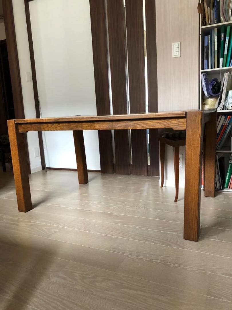 高級天然木　ダイニングテーブル