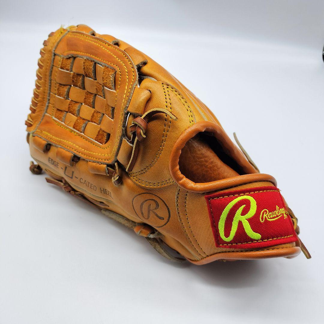 ローリングス 左投用 軟式 バスケットウェブ オールドグローブ サークルR刻印