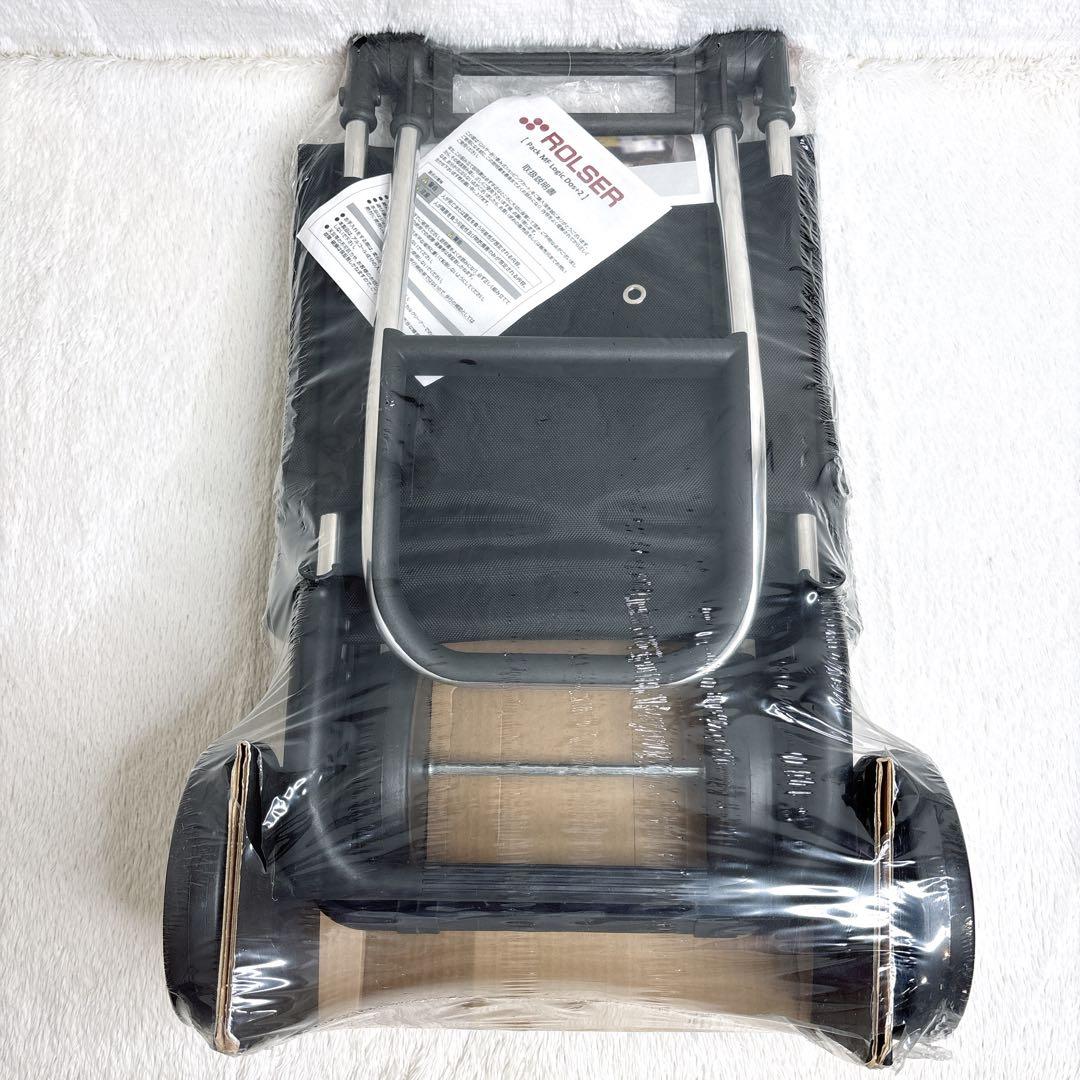 ✨新品✨ROLSER ロルサー ショッピングキャリーカート ブラック　４輪