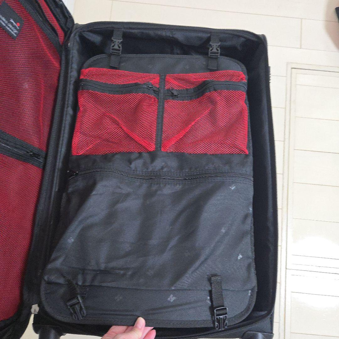 Lサイズ☆ソフトスーツケース☆拡張☆ヒデオ ワカマツ