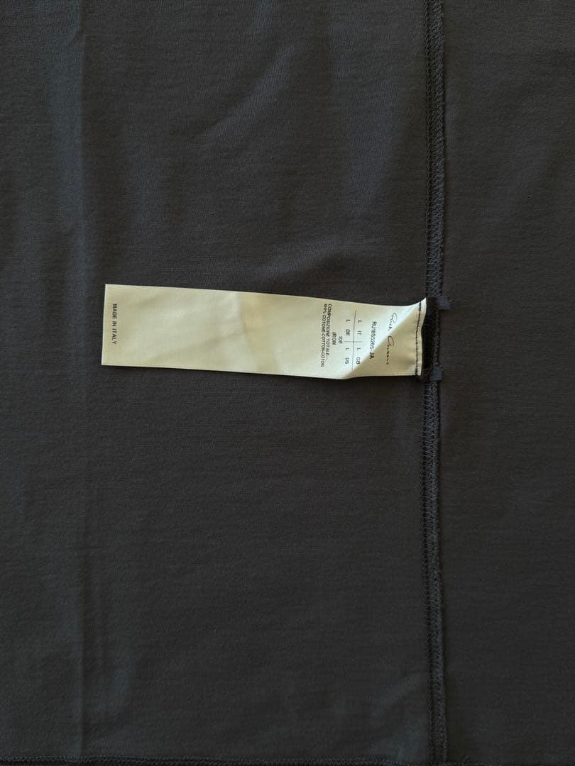 Rick Owens コットンTシャツ グレー L 伊製