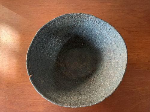 【英国制作】滝口和夫 黒うつわ｜黒器｜現代陶芸｜ピットファイア｜一点物