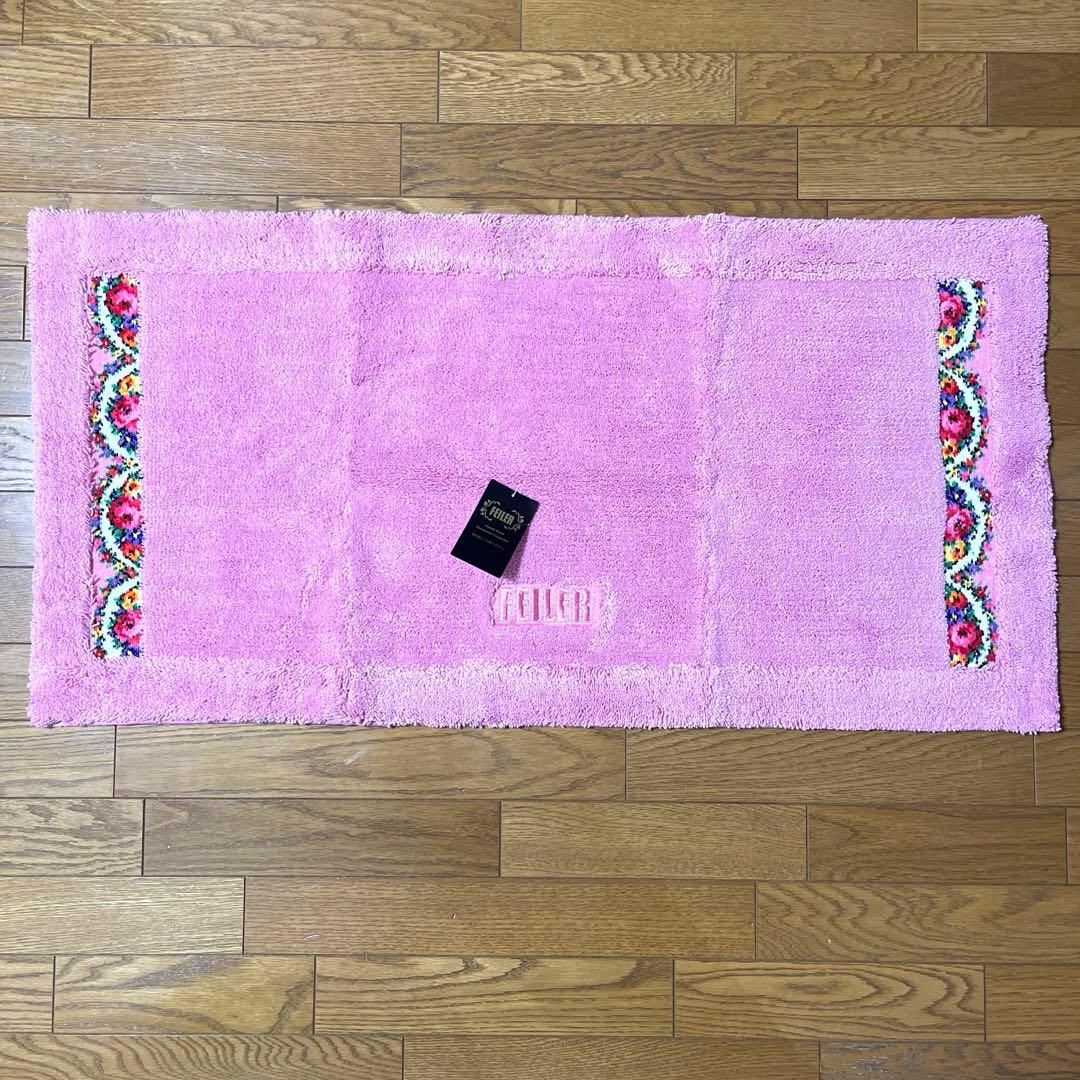 FEILER マット　新品未使用　タグ付き　50×100㎝　フェイラー　花柄刺繍