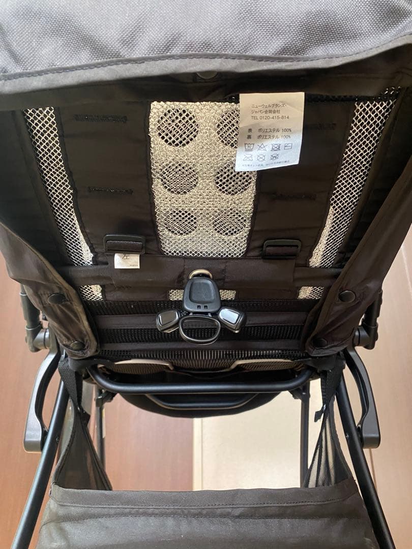 アップリカ　ラクーナクッションフリー ブラック 取扱説明書付き