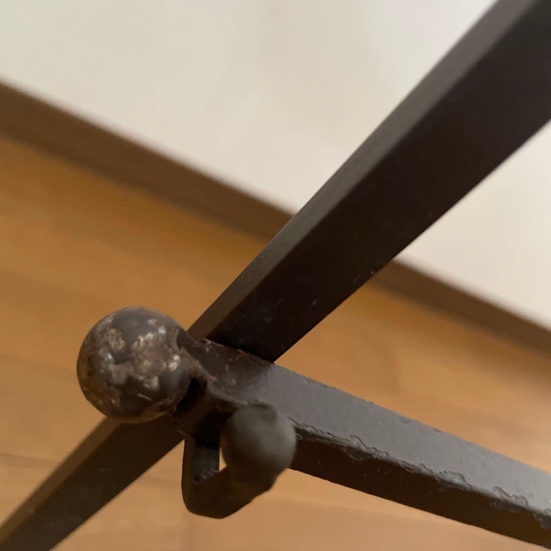 アイアン スチール ハンガーラック 3段