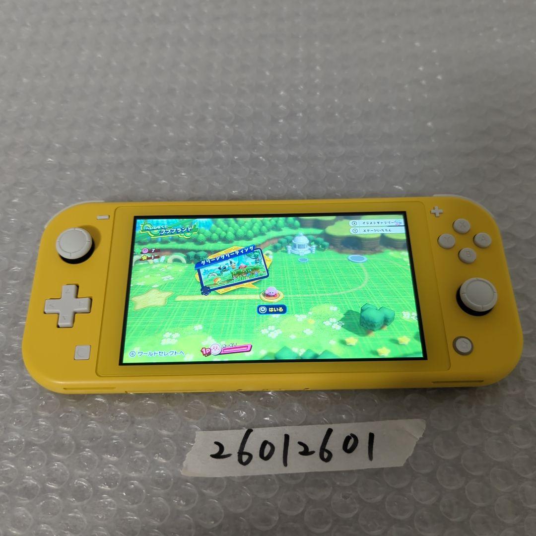 【動作確認済】スイッチライト　イエロー　本体 Switch Lite