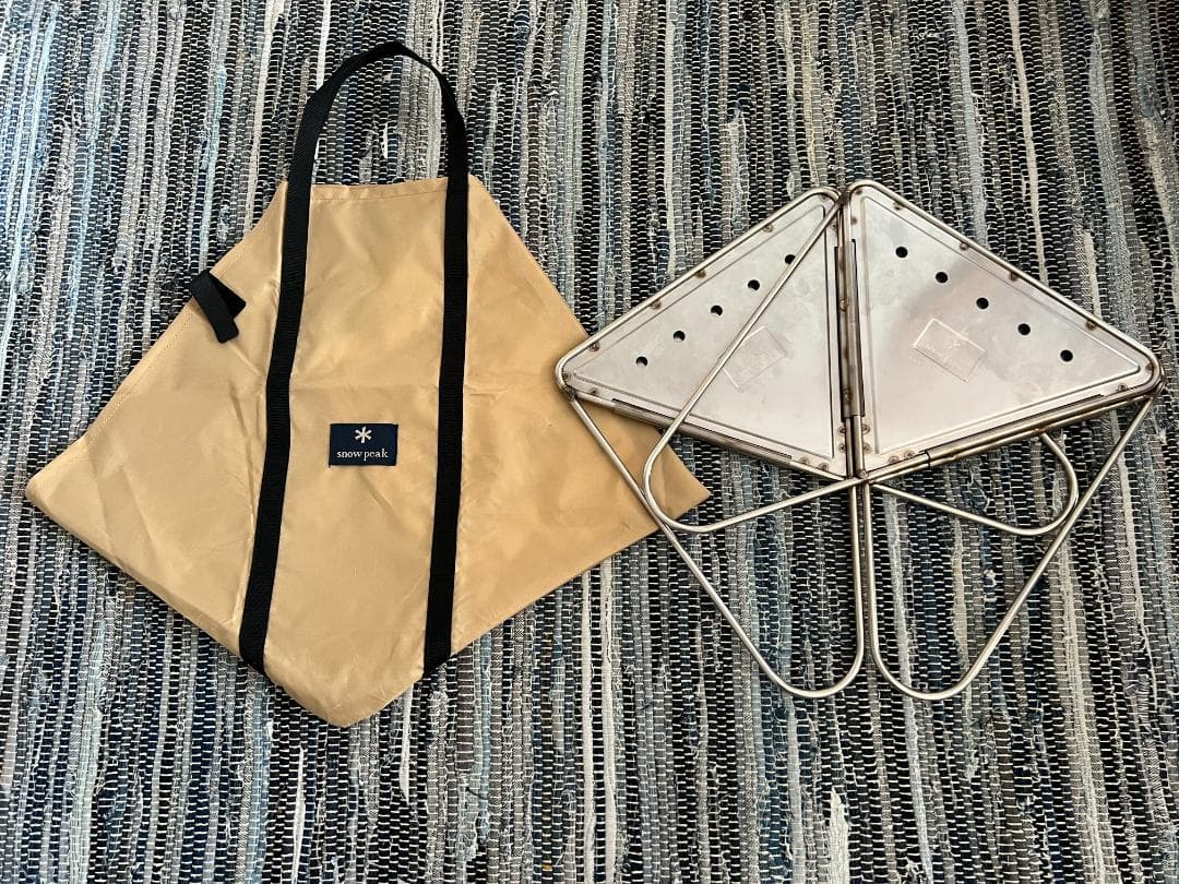  peak 焚き火台Mサイズ　 収納バッグ付き