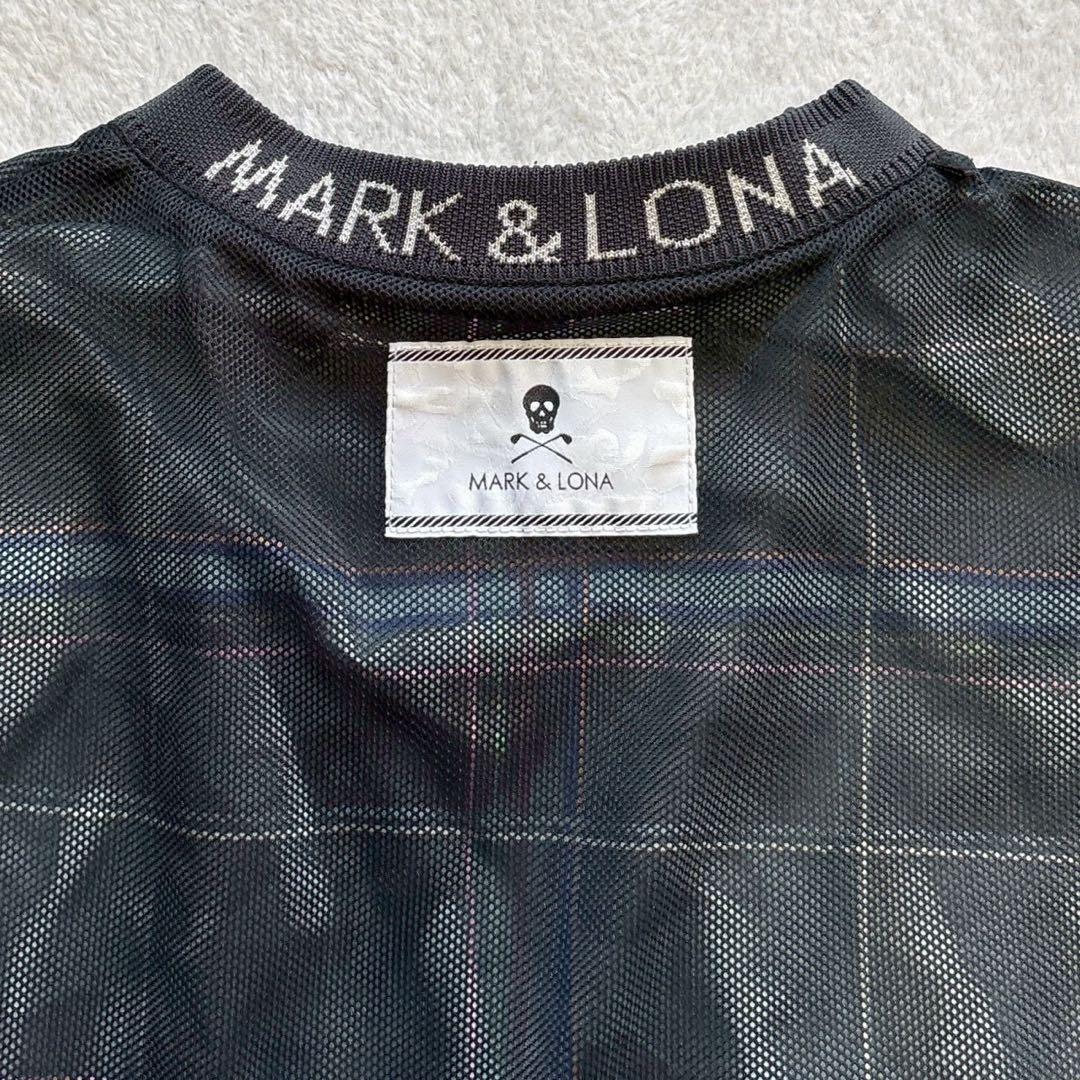 極美品　マークアンドロナ　メッシュ　スニード　スカル　カモ柄　チェック　迷彩