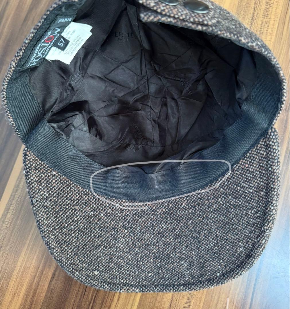 HERMES エルメス　セリエボタン　MOTSCH モッチ　キャップ　帽子