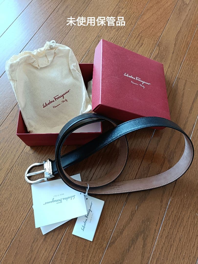 Salvatore Ferragamo レザー ベルト