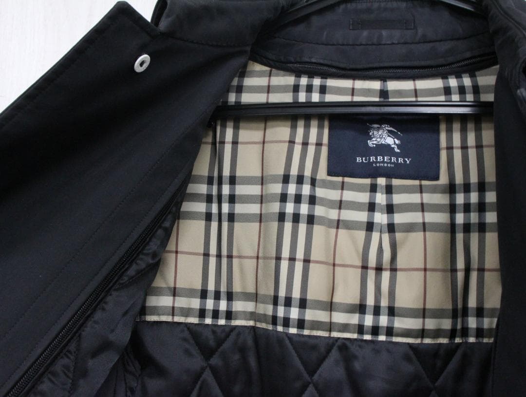 ▲バーバリー Burberry's ステンカラーコート メンズ Lサイズ