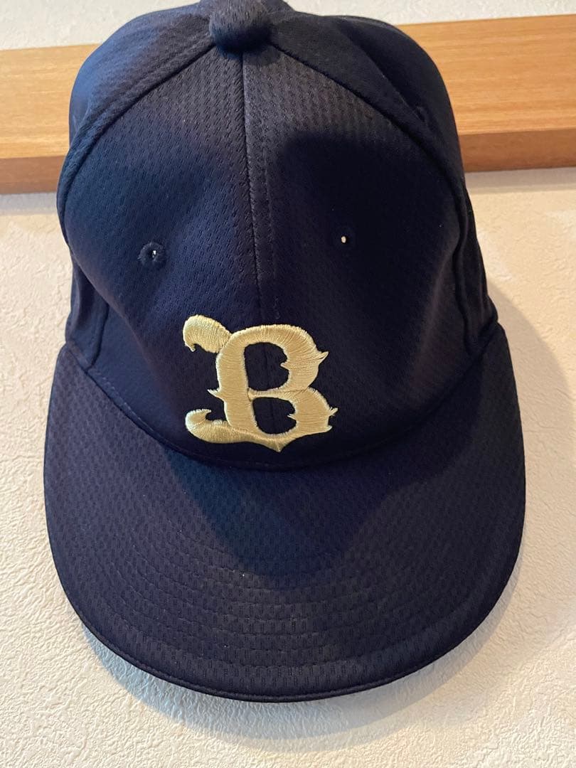 【未使用】【直筆サイン入り】オリックス杉本裕太郎選手ネイビーキャップフリーサイズ