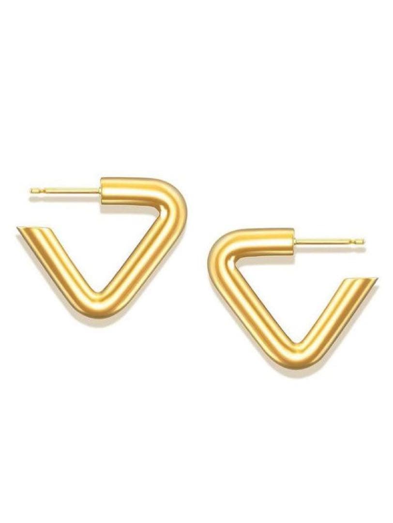 TRIANGLE 301 YELLOW - トライアングル ピアス