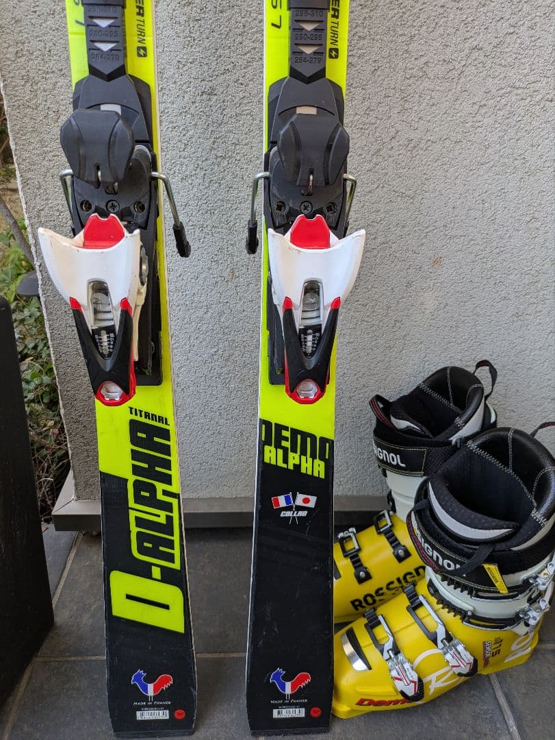 ROSSIGNOL Demo-ALPHA ロシニョールデモアルファスキーセット